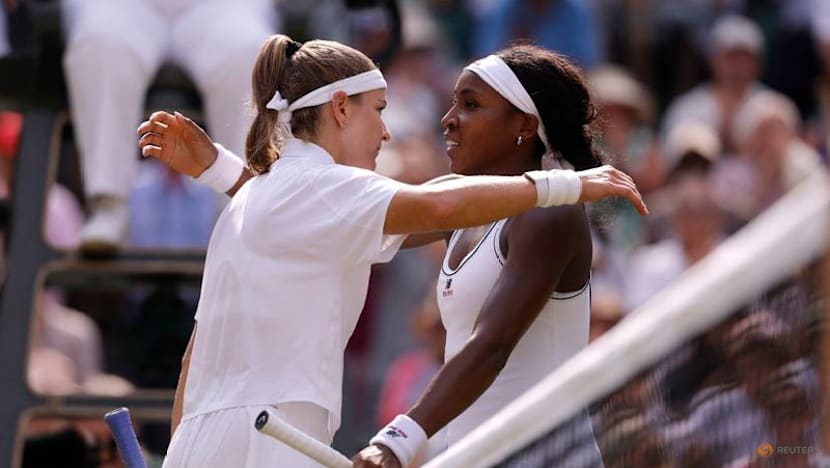 Muchova topples Gauff in thriller to reach Wimbledon final for first time
