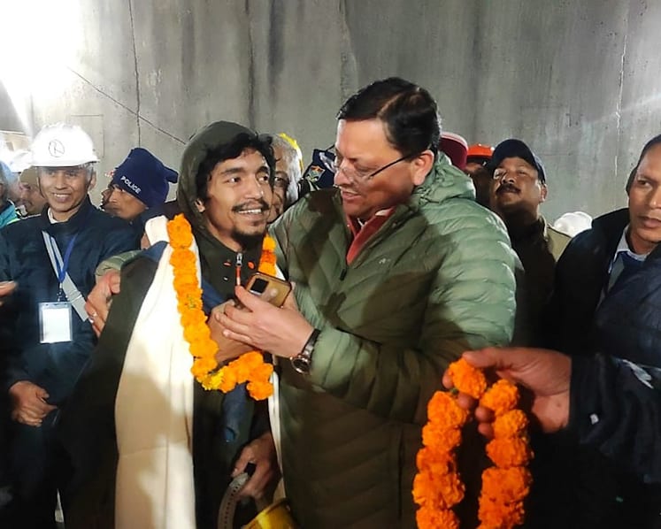 Marathon 17-day rescue: How 41 trapped tunnel workers in India were pulled to freedom