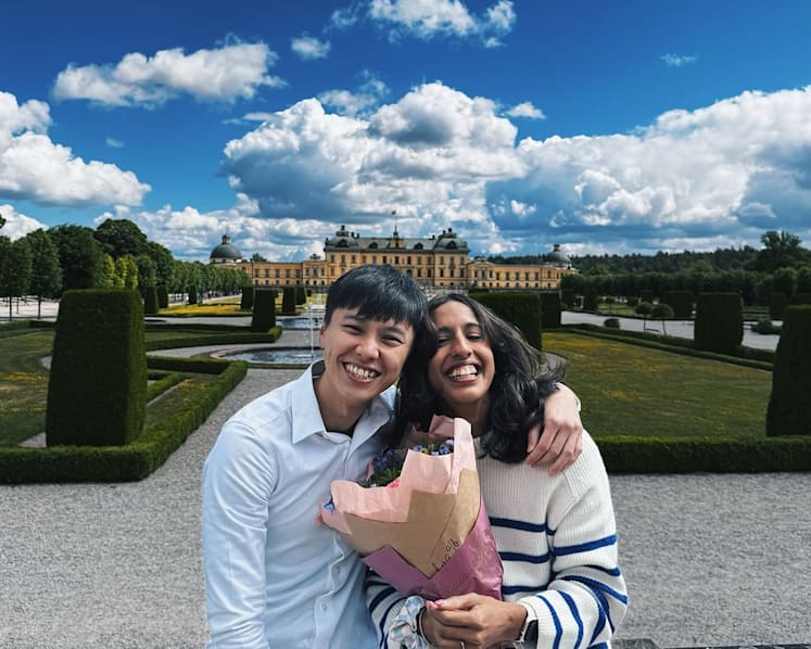 Shanti Pereira engaged to former national sprinter Tan Zong Yang