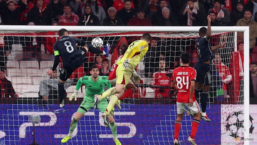 Real Madrid set for Benfica rematch in Champions League knockout playoffs