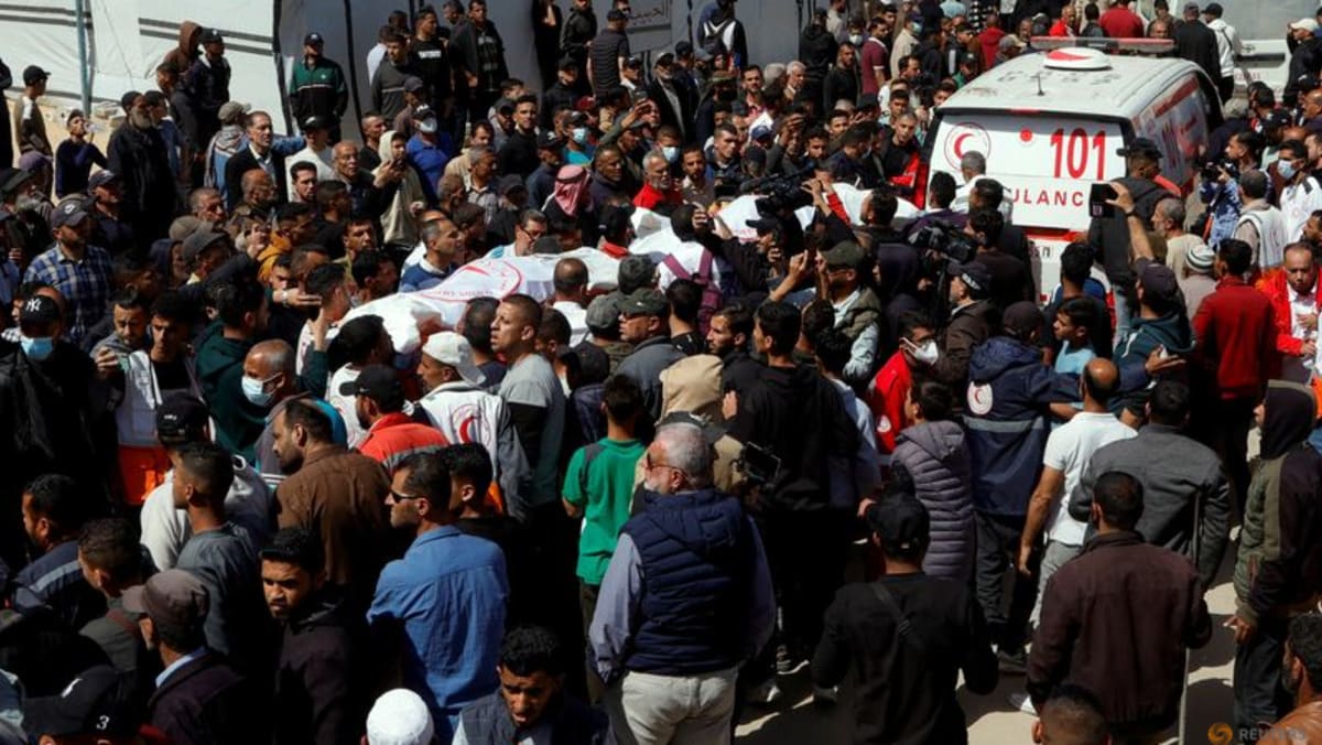 Video shows last moments for slain Gaza aid workers: Red Crescent