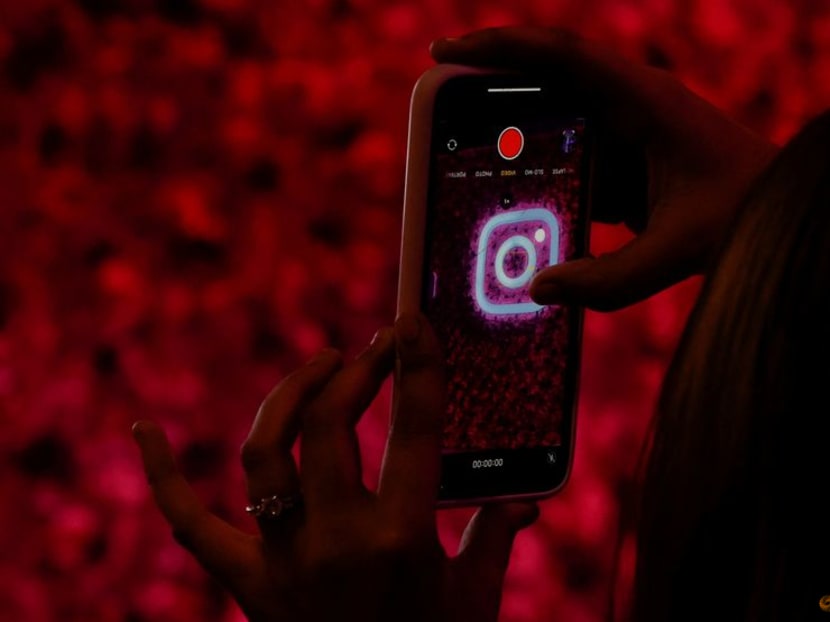 A logo of mobile application Instagram is seen on a mobile phone, during a conference in Mumbai, India, on Sept 20, 2023. A logo of mobile application Instagram is seen on a mobile phone, during a conference in Mumbai, India, on Sept 20, 2023.