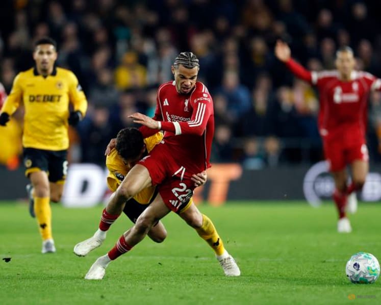 Bottom side Wolves stun lacklustre Liverpool with 2-1 win