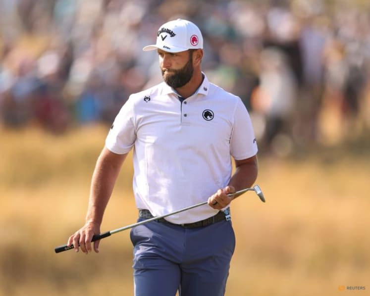 Rahm given warning after throwing club