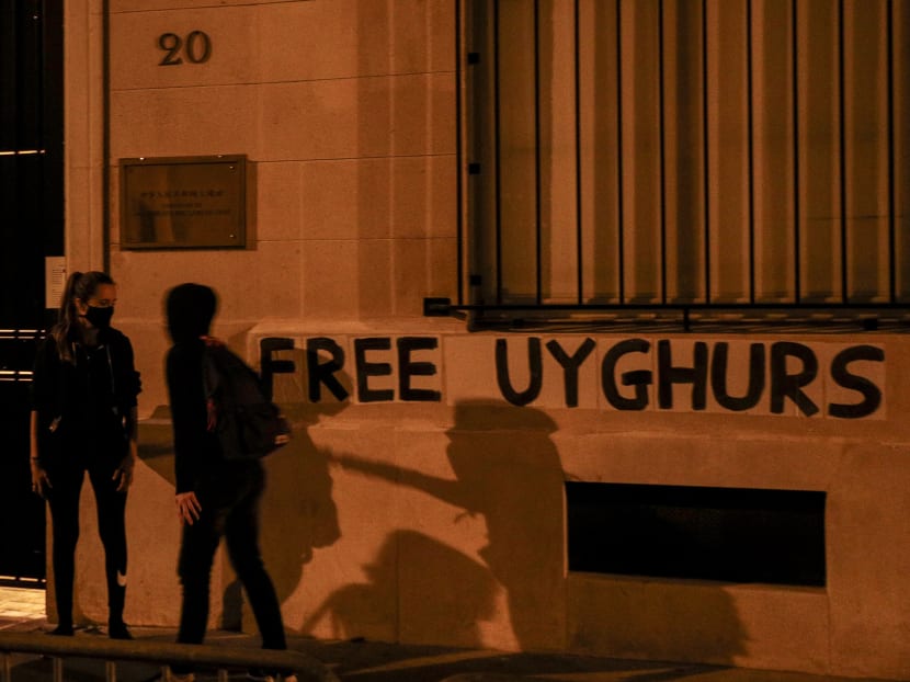 Rights groups believe at least one million Uighurs and other mostly Muslim minorities have been incarcerated in camps in the northwestern region, where China is also accused of forcibly sterilizing women and imposing forced labor.