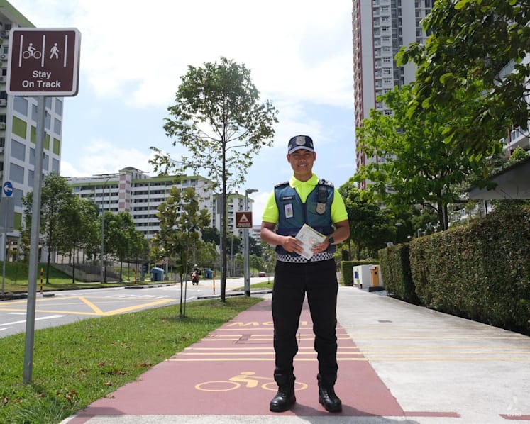 Not just issuing summons: Life as an active mobility enforcement officer
