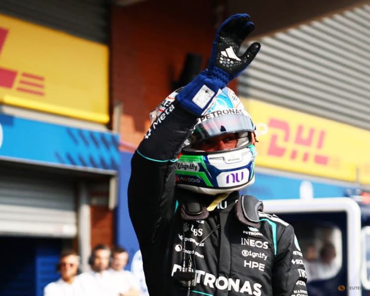 F1 leader Antonelli celebrates dad's birthday with Spa pole