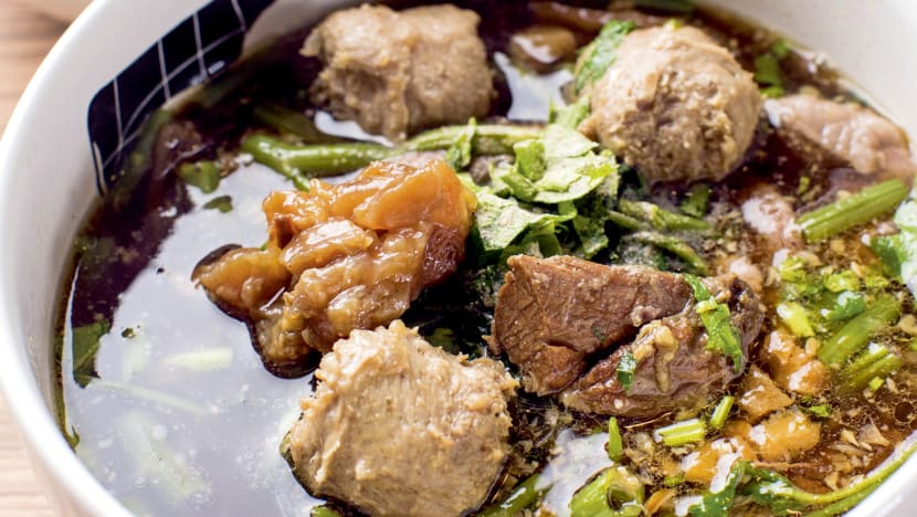 Excellent Thai Beef Noodles In An 'Uncle' Hangout