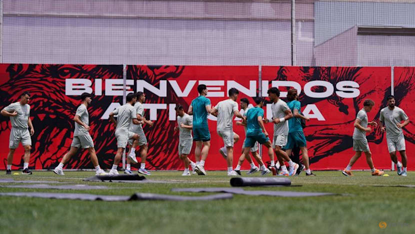 Iran players conduct first open practice at Tijuana camp