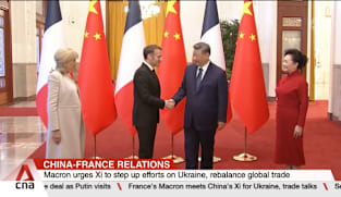 France's Macron urges China's Xi to step up efforts on Ukraine, rebalance global trade