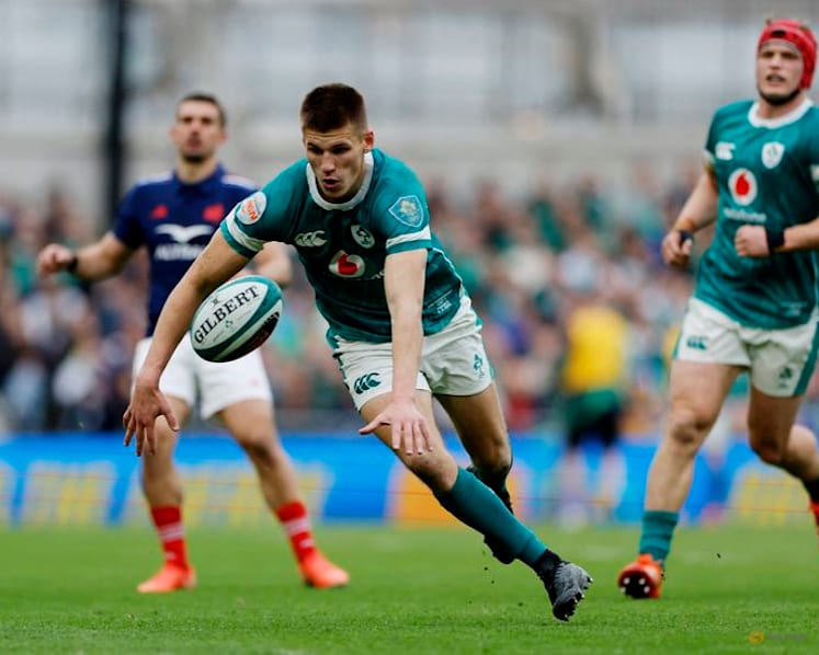 Ireland's Prendergast wins outhalf battle to face Springboks