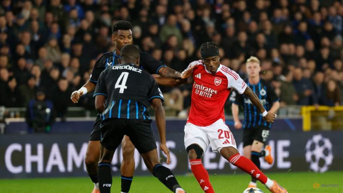 Arteta hails Madueke's 'magic moments' after Champions League double