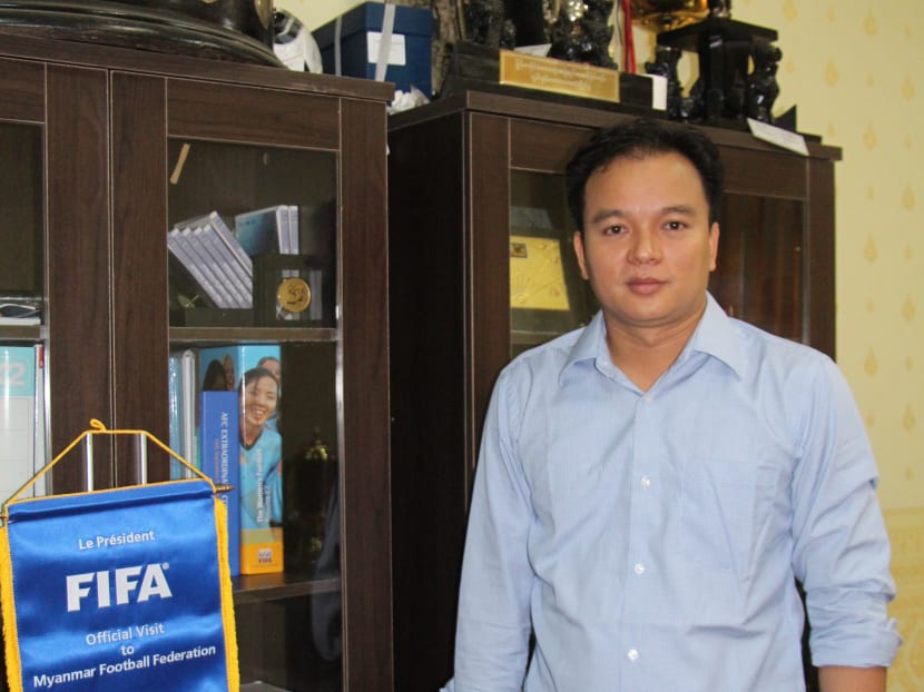 Myanmar wants football gold