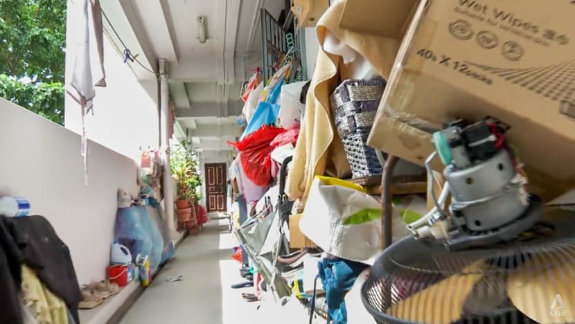 Is your HDB corridor cluttered? Here’s what can be done to tackle it Is your HDB corridor cluttered? Here’s what can be done to tackle it