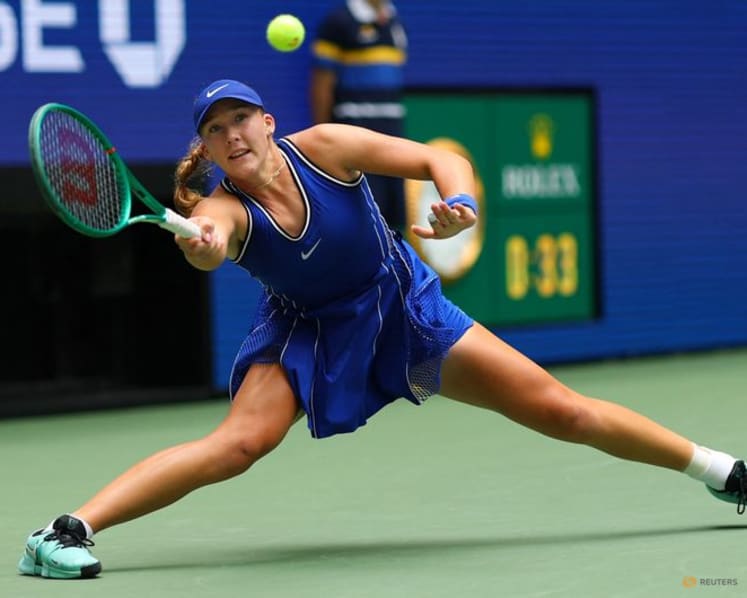 Gauff fights back to beat Andreeva and reach US Open semis