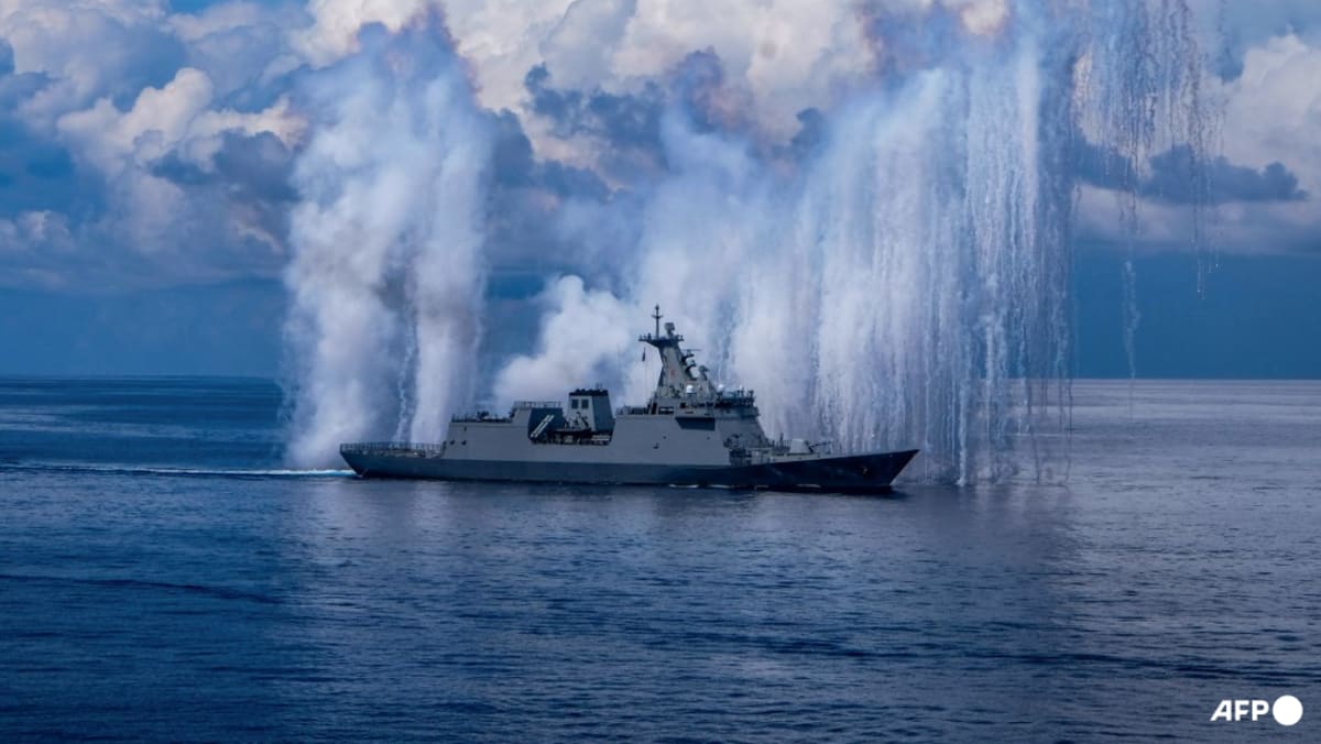 Philippine navy holds exercise near disputed shoal amid standoff with China