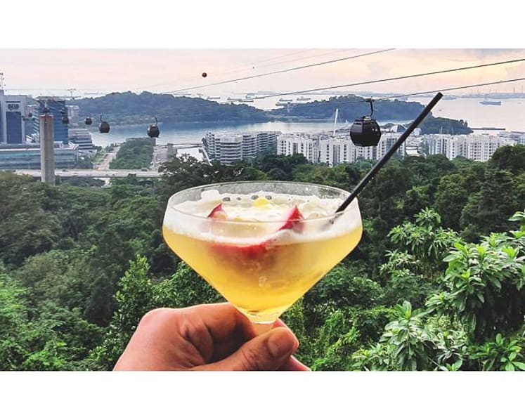 Come ‘fly’ with me: What it’s like on board SIA’s cable car dining experience