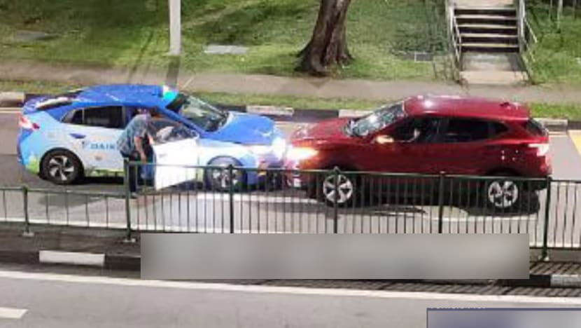 Taxi driver, 63, taken conscious to hospital after alleged hit-and-run in Potong Pasir