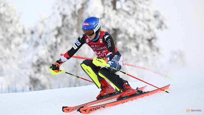 Alpine skiing-Frozen in Time: Levi's farmed snow sets stage for Shiffrin