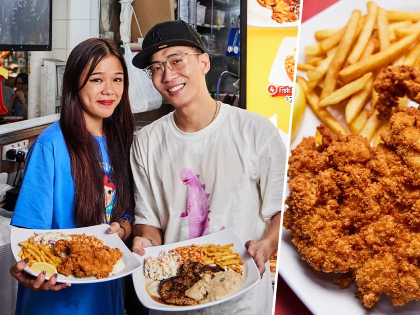 Viral TikTok fame helps couple get customers for their new western food stall at Chinatown 