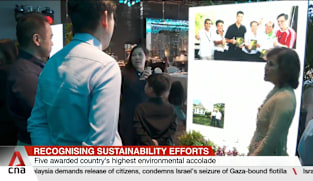 Five receive President's Award for the Environment, Singapore's highest environmental accolade
