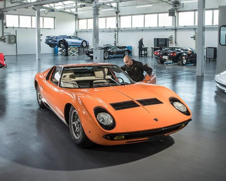 Why Lamborghini won’t restore your vintage supercar to mint condition