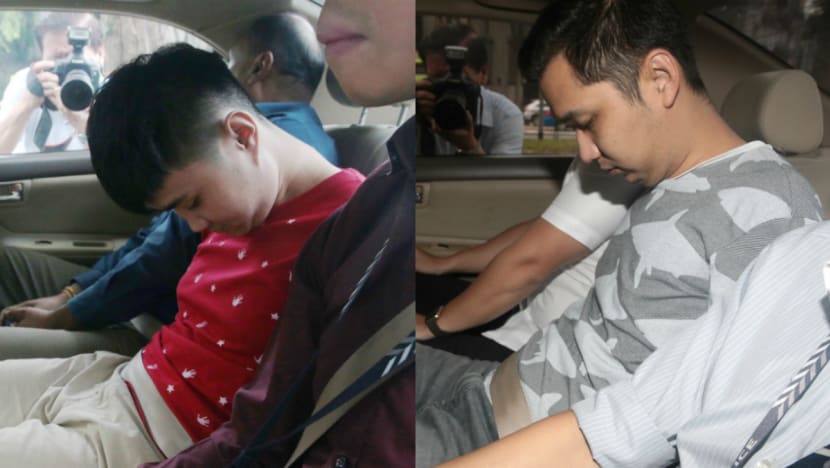 Two men charged in court for receiving stolen money in Chinese officials impersonation scams