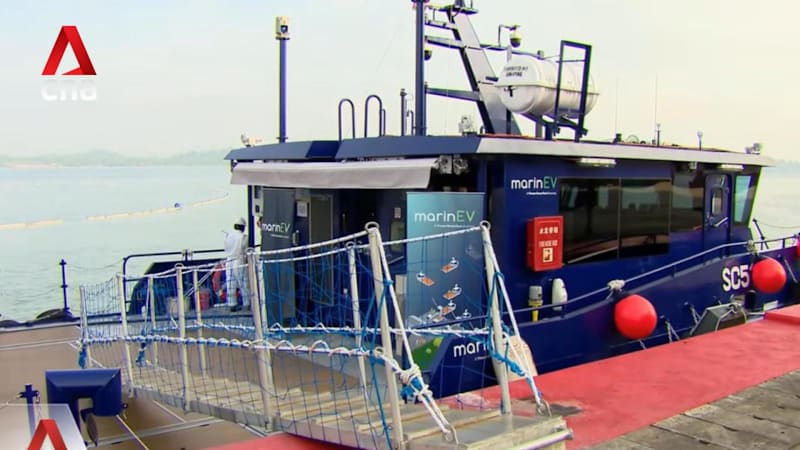 Singapore opens jetty catering to electric supply vessels 