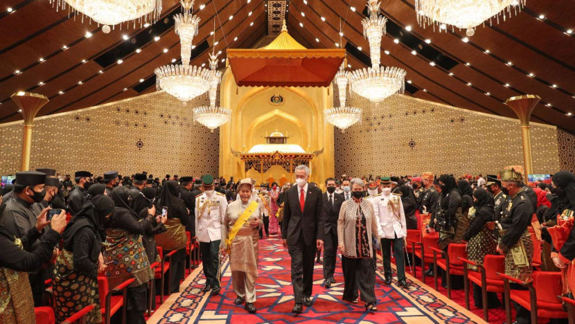 PM Lee attends Brunei sultan’s birthday celebrations, investiture ceremony PM Lee attends Brunei sultan’s birthday celebrations, investiture ceremony