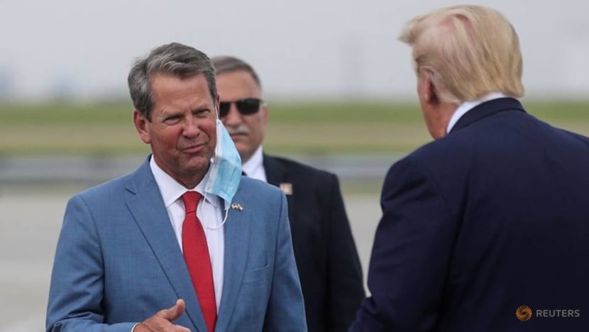 Trump 'ashamed' to have endorsed Republican Georgia governor