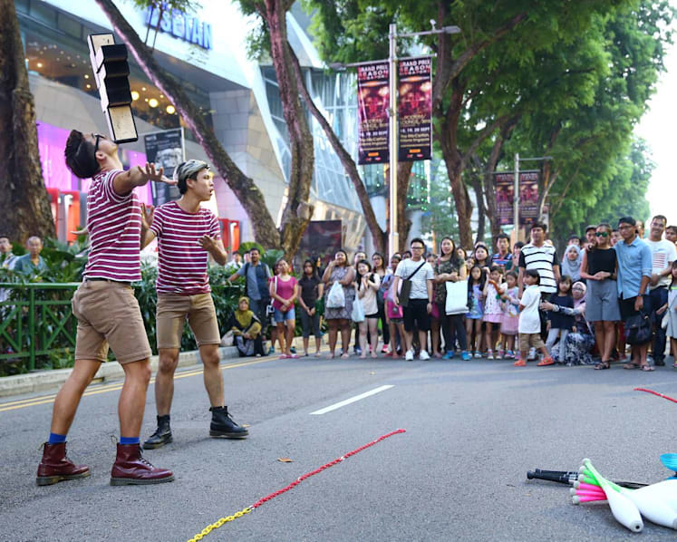 Online and on air, but buskers still waiting to perform live