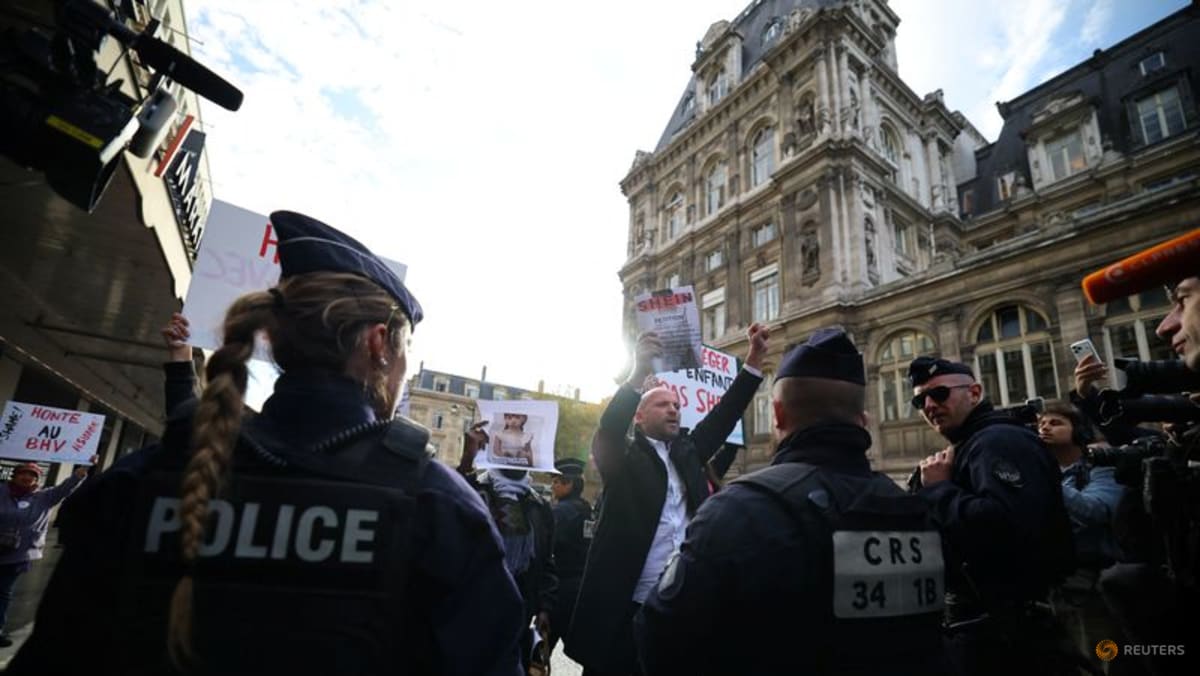 France moves to suspend Shein over sex dolls and weapons on day Paris store opens