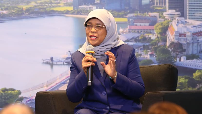 President Halimah alerts police to hoax email inviting people to have dinner with her, PM Lee