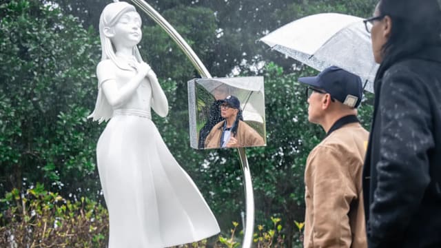 艺术家李承道谈大S纪念雕像创作过程：陪具俊晔为失去寻找安放形式