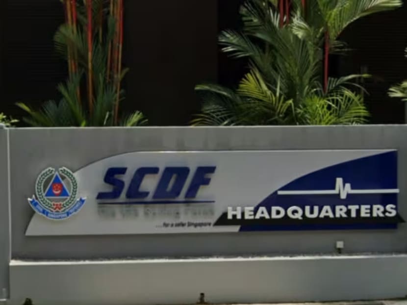A screengrab of SCDF Headquarters from Google street view on April 2024. A screengrab of SCDF Headquarters from Google street view on April 2024.