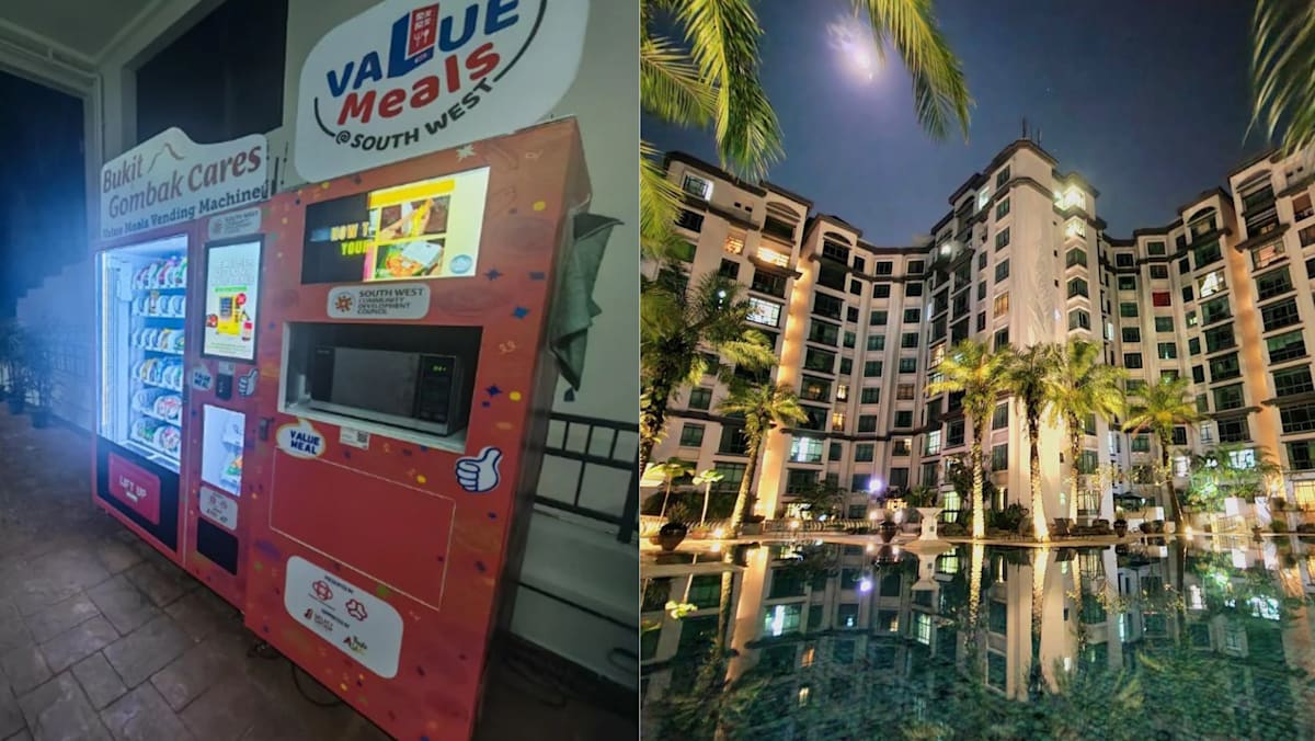 Why Is There A Subsidised S$3 Meal Vending Machine Inside This Condo In Choa Chu Kang?