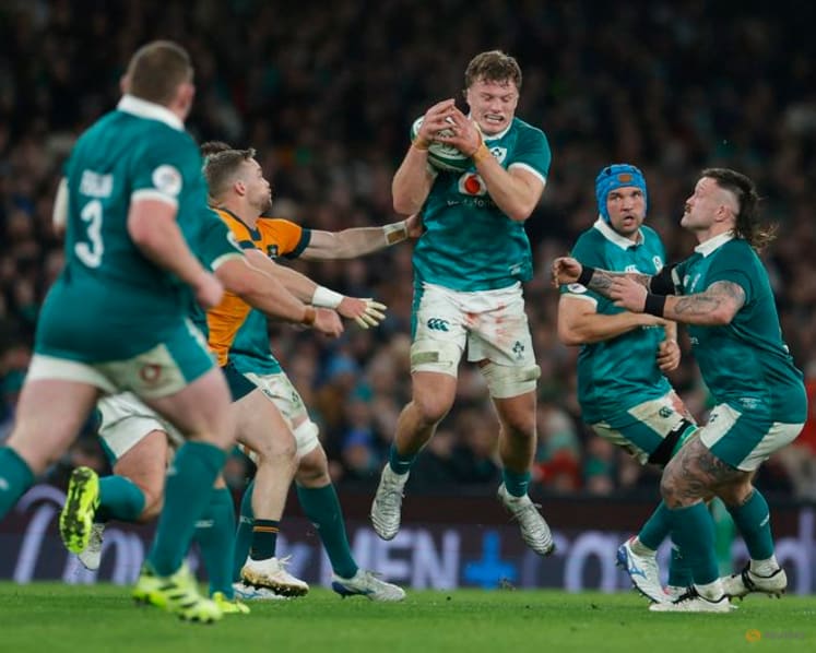 Hansen the hero as Ireland romp to big win over Australia