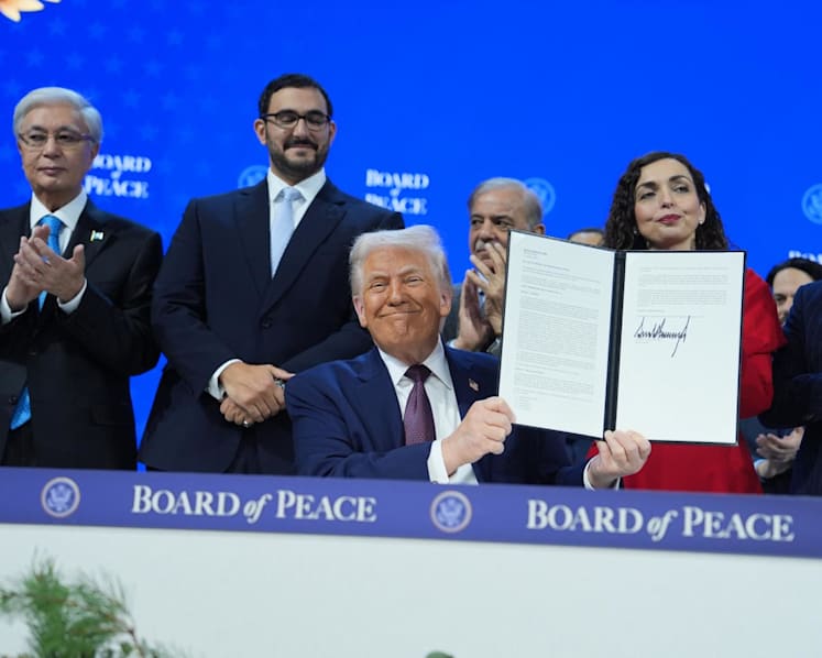 Trump launches Board of Peace, 'New Gaza' plans at Davos