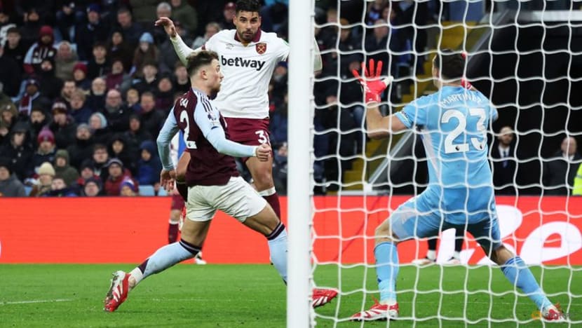 Aston Villa and West Ham draw 1-1 after Emerson cancels out Ramsey goal