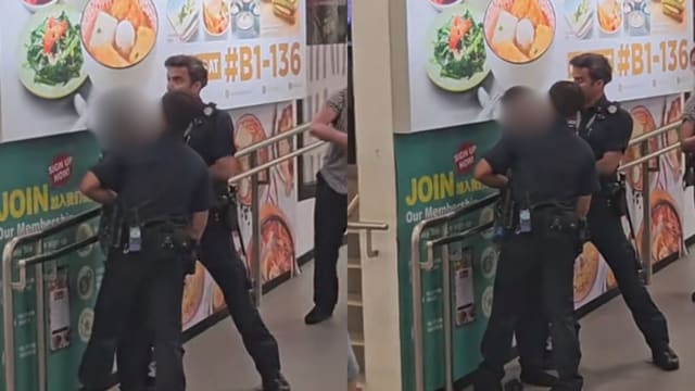 通缉犯在中峇鲁遇警例查 被捕时图拒捕遭武力制伏