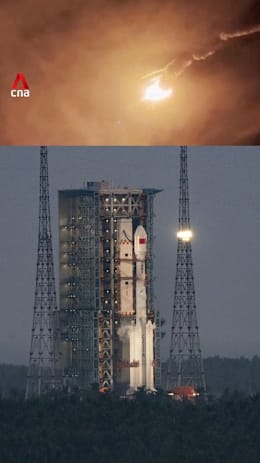 China’s Long March 7A rocket explodes moments after takeoff