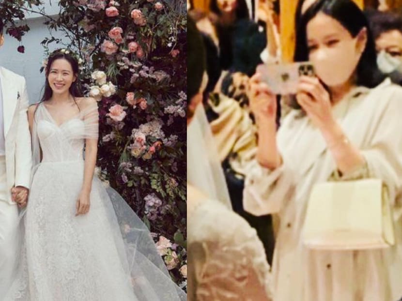 Son Ye Jin Spotted At Wedding, 4-Month Baby Bump Can Be Seen