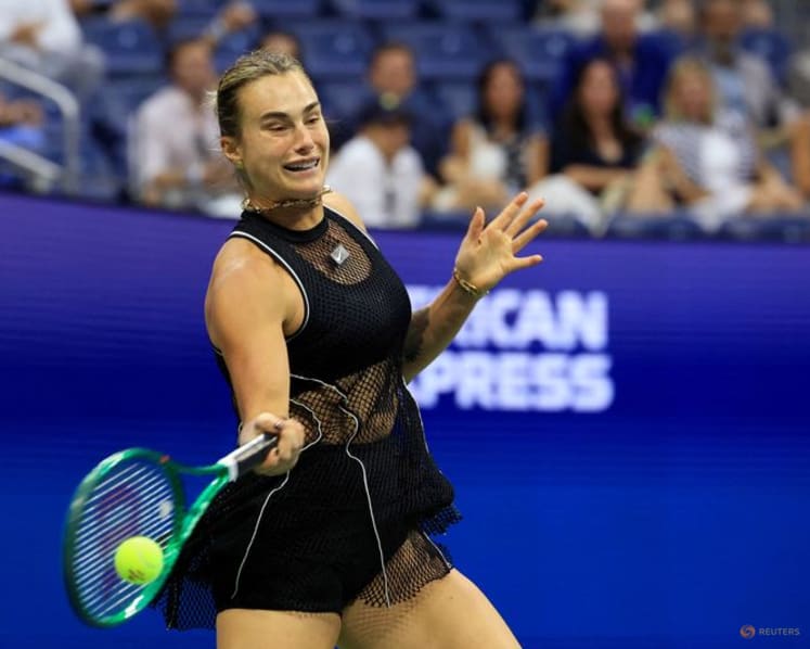 Sabalenka pushes back on party talk after dominant second-round win