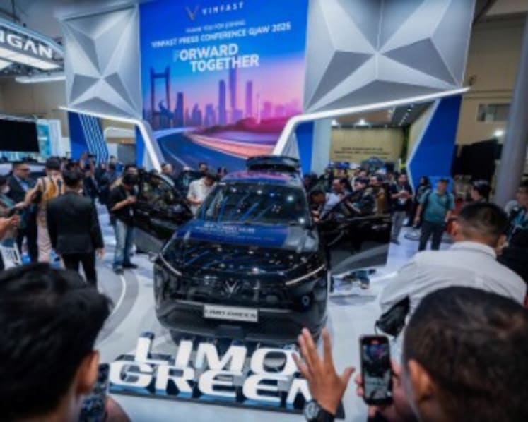 VinFast participates in Gaikindo Jakarta Autoshow 2025, displays two all-new models for the first time in Indonesia