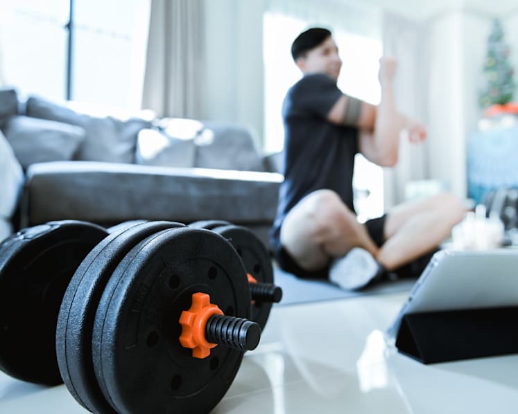 New year, healthier you: Amp up your fitness routine from the comfort of home