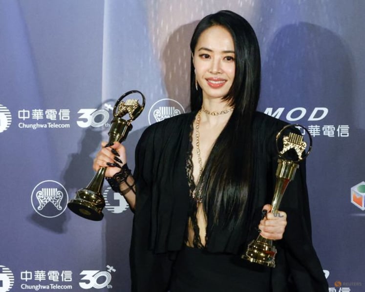 Mandopop megastar Jolin Tsai wins best album at Taiwan's Golden Melody Awards