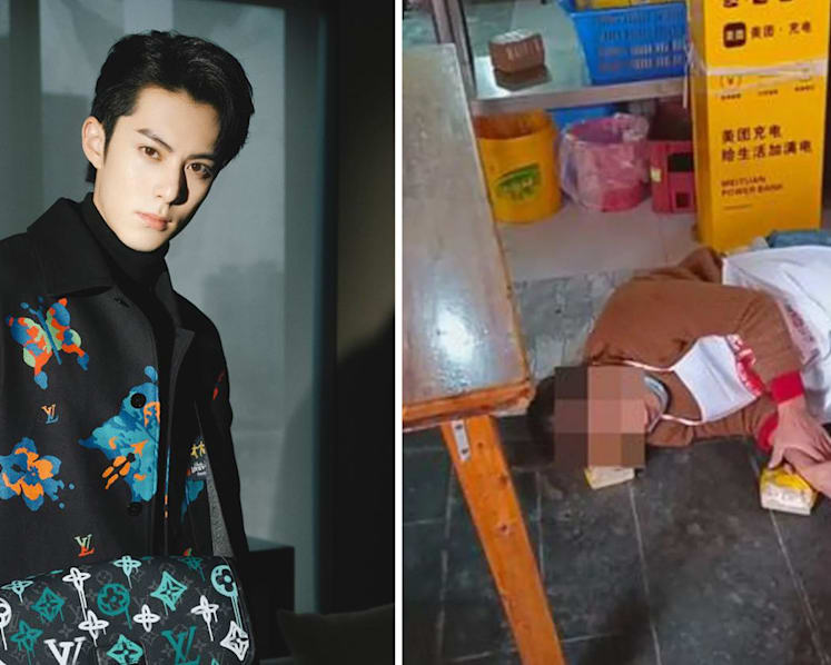 Woman Seen Hurling Chairs And Abuse At What Looks Like Chinese Actor Dylan Wang’s Dad At His Skewer Shop