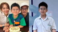 Fann Wong's Son, 11, Is A Semi-Finalist At A National Public Speaking Contest; Wins Praise For How Eloquent He Is