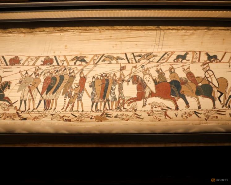 Bayeux Tapestry 'mania' sweeps UK as sold-out exhibition opens