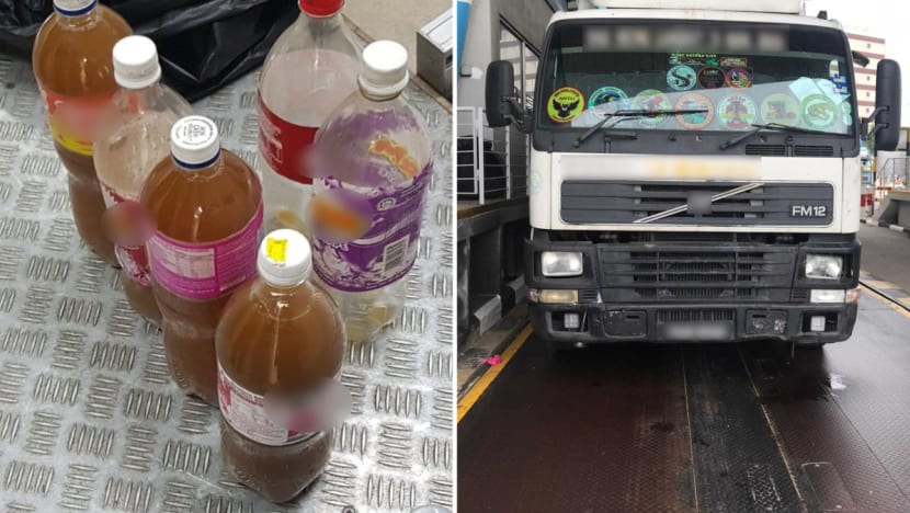 Two Malaysian men arrested after bottles of kratom found in lorry at Jurong Port